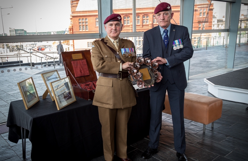 Senedd event marks 35th anniversary of Falklands War