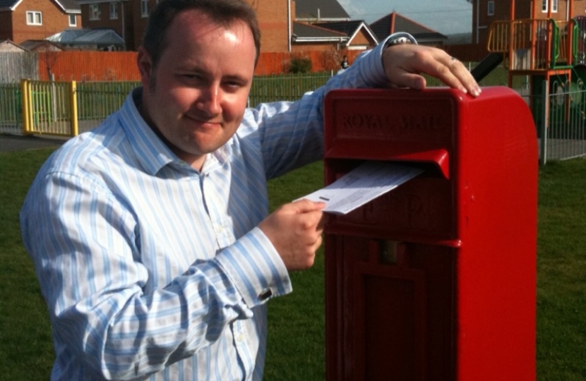 Post Office services available in community shop 