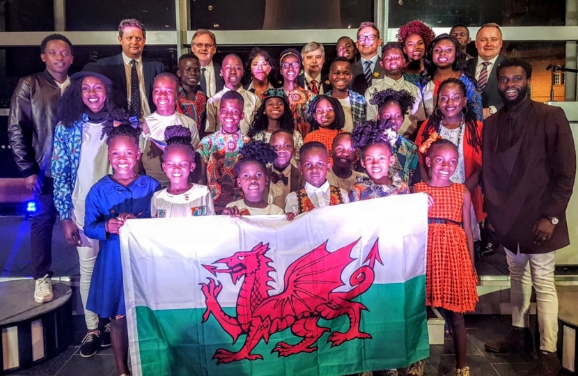 Ugandan children’s choir sing at St David’s Parliamentary Prayer Event