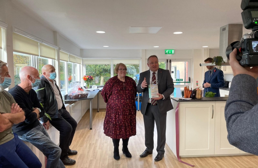 Senedd Members Visit Eithinog Care Home