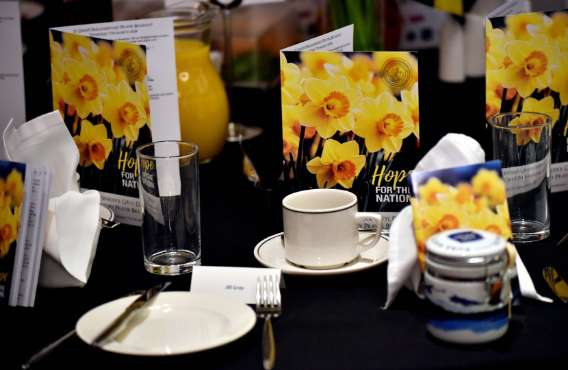 Guests representing 25 nations attend Welsh Parliamentary Prayer Breakfast