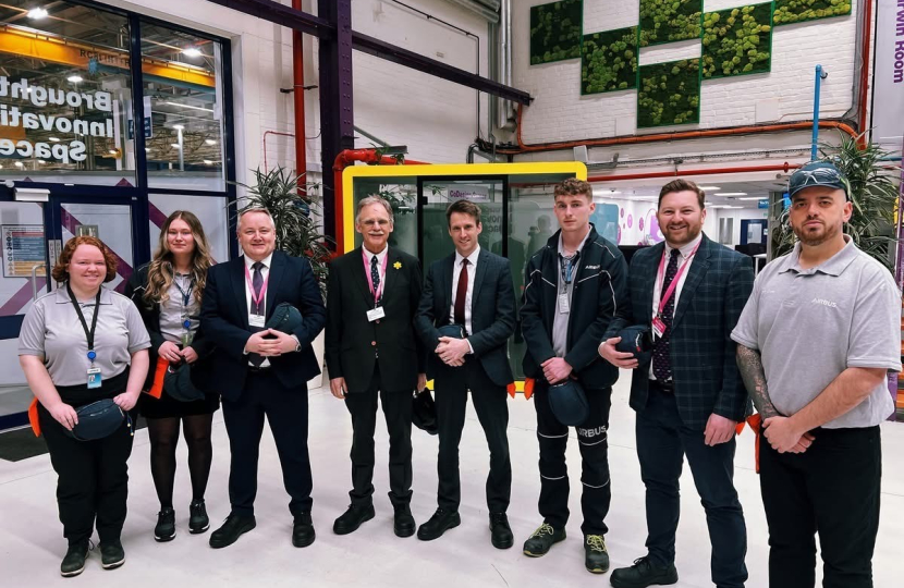 Airbus applauded for vital role it is playing in North Wales