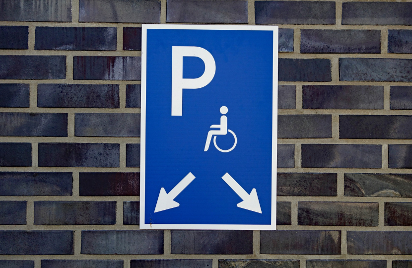 "Give people with deteriorating health conditions a Blue Badge for life"