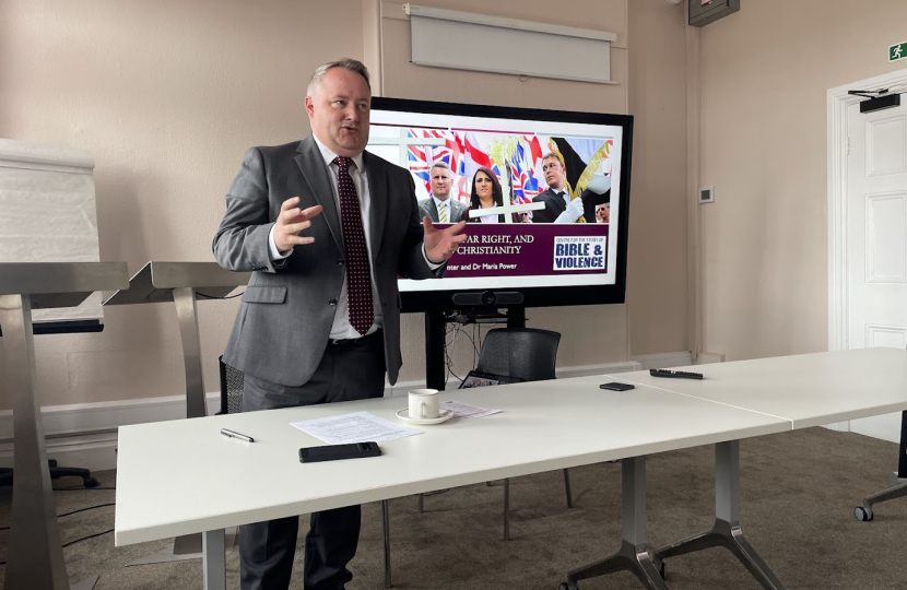 Senedd event considers Christian response to the growing threat of extremist groups