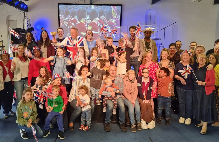 Towyn church hosts Coronation celebration