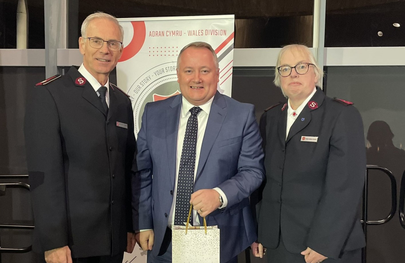 Senedd event celebrates 150 years of The Salvation Army in Wales 