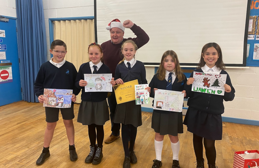 Arty animals land schoolgirl top prize in Christmas Card competition