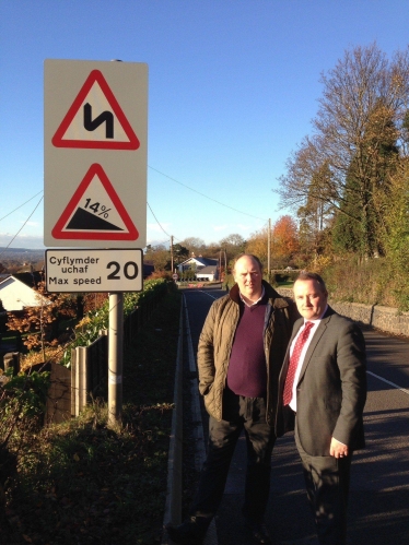 Safety to be improved on dangerous Denbighshire road 