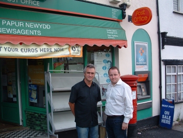 New Post Office services for Llandegla