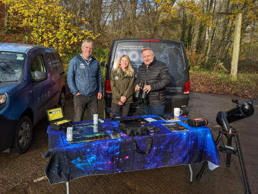 Dark skies of Clwydian Range enjoyed by MS