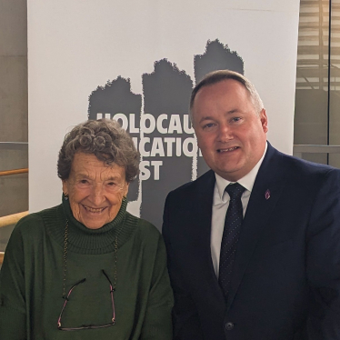 Inspirational Holocaust survivor speaks at Senedd Holocaust Memorial event 