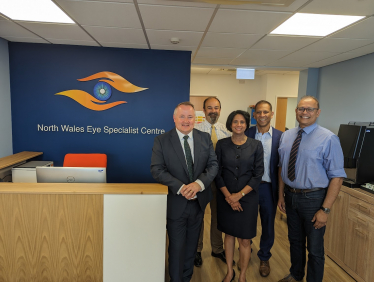 MS officially opens new state-of-the-art eye clinic serving North Wales